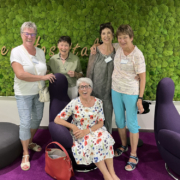 Team vom Krankenhausbesuchsdienst, 5 nette Damen