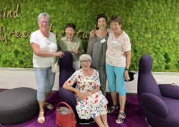 Team vom Krankenhausbesuchsdienst, 5 nette Damen