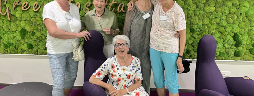 Team vom Krankenhausbesuchsdienst, 5 nette Damen