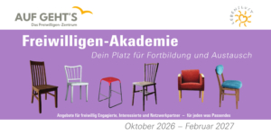 Freiwilligen-Akademie Titel der Programms der Freiwilligen-Akademie