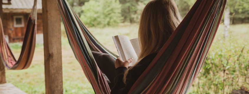 Hängematte mit Frau